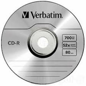 CD-R Verbatim 700MB 52× DataLife spindle